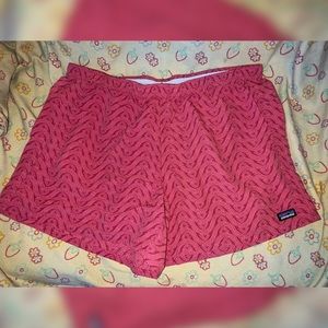 Swirly Worn Wear Patagonia Shorts